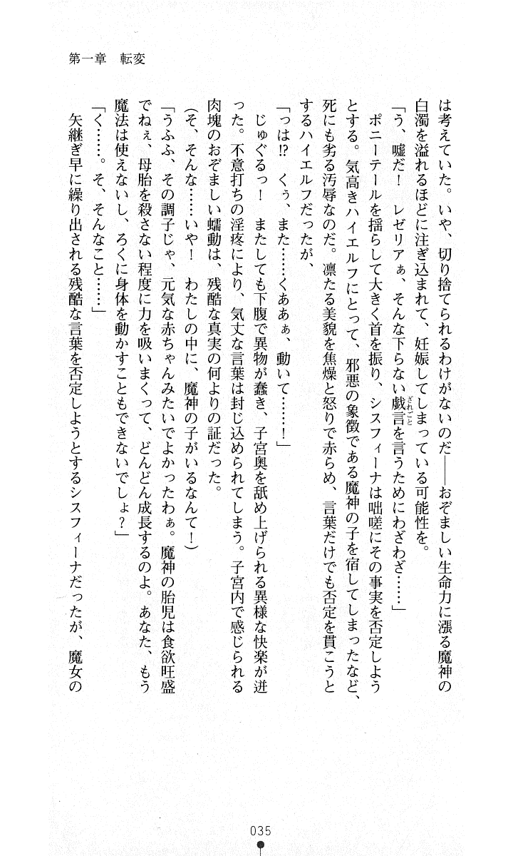 [Kuroi Hiroki, Amei Sumeru] Sisfina 2 - Ingoku no Elf - Page 33
