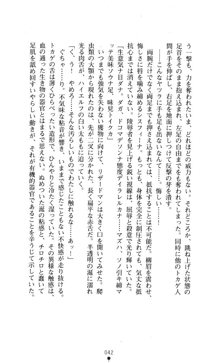 [Kuroi Hiroki, Amei Sumeru] Sisfina 2 - Ingoku no Elf - Page 40