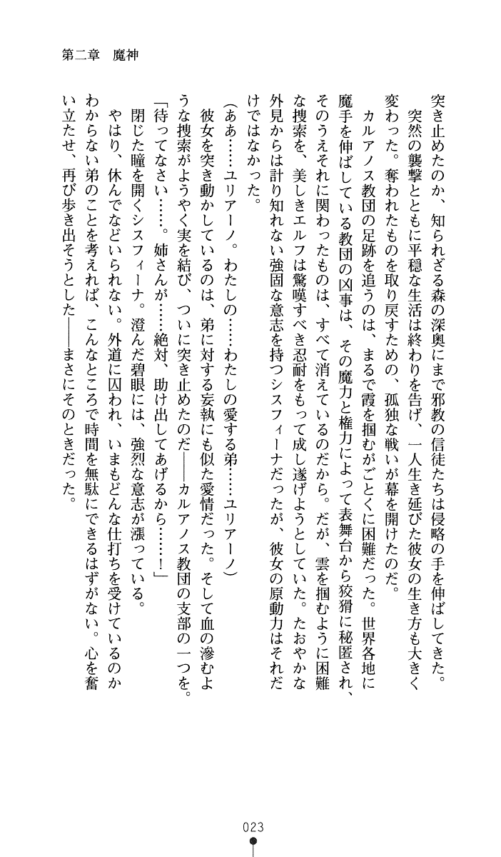[Kuroi Hiroki, Amei Sumeru] Sisfina 1 - Hakugin no Elf - Page 30