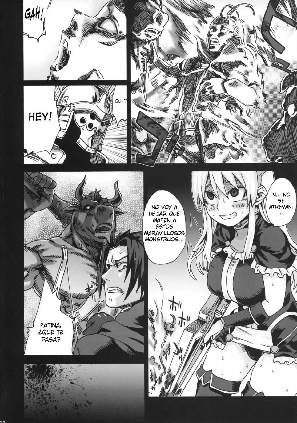 (C74) [Fatalpulse (Asanagi)] VictimGirls 5 - She zaps to... (The Tower of Druaga) [Spanish] {RSnF} - Page 19