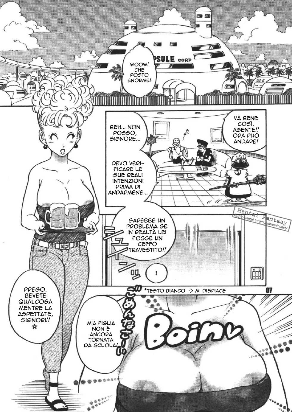 [Dangan Minorz] Dangan Ball Maki no Ichi - Nishi no Miyako no Harenchi Jiken (Dragon Ball) [Italian] [Herbia] - Page 4