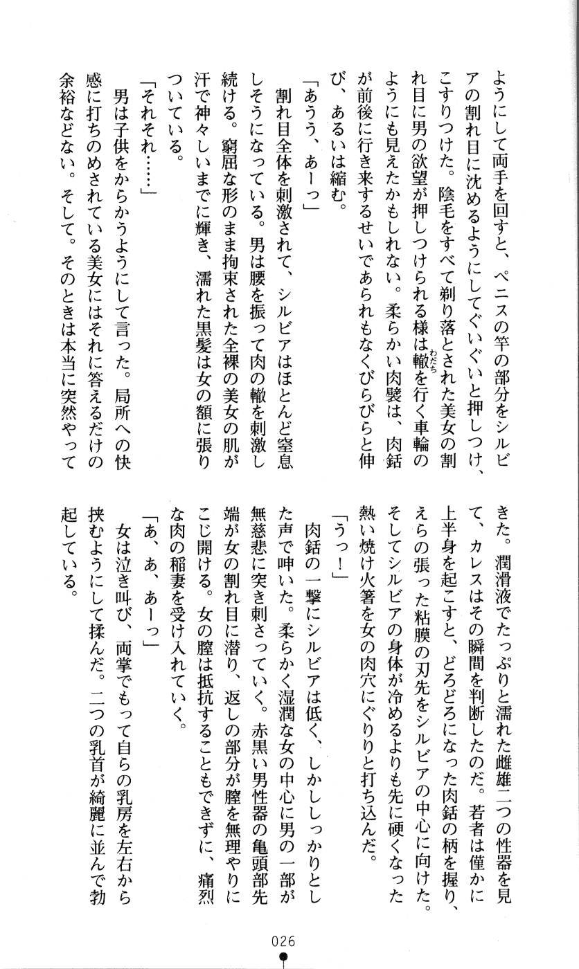 [Kou Siryou, Matsuzawa Kei] White Prison Gaiden - Aoi Nikumitsubana wa Mujihi na Setsuna ni Saki Niou - Page 24