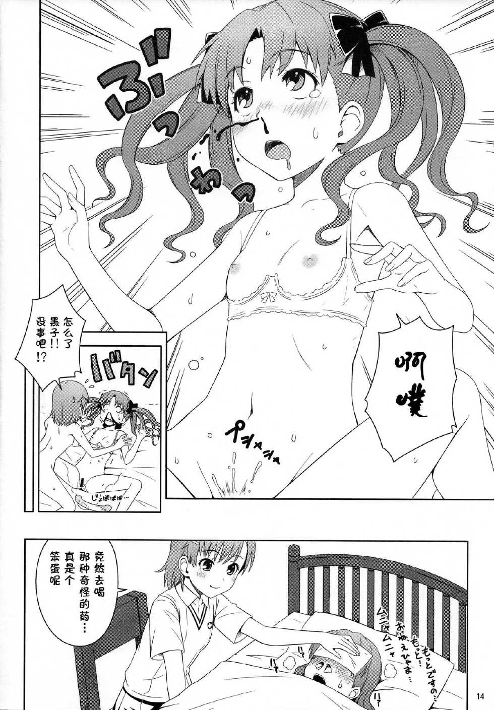 (C77) [Medical Berry (ha-ru)] Lv.0 (Toaru Kagaku no Railgun) [Chinese] [CE家族社] - Page 14