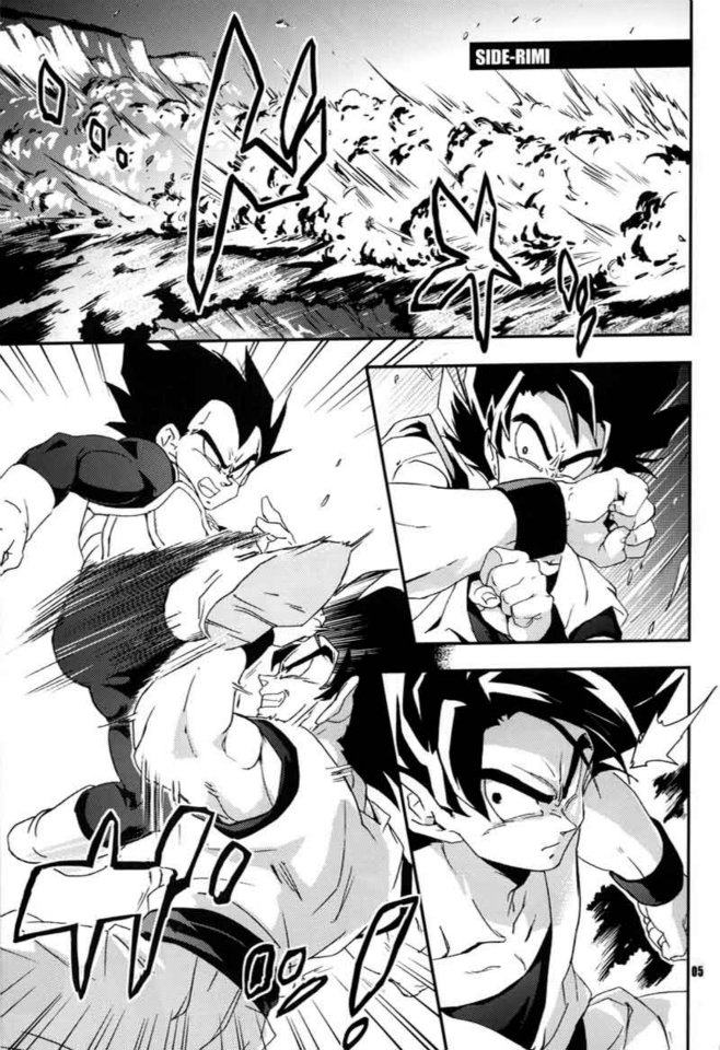 (C75) [Dokugunryu (Norazi, Komakawa Rimi)] Kemono-tachi wa Furusato o Mezasu (Dragon Ball Z) - Page 3