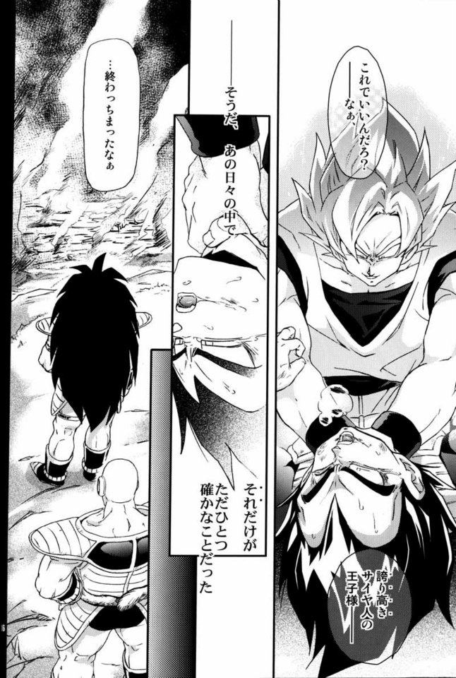 (C75) [Dokugunryu (Norazi, Komakawa Rimi)] Kemono-tachi wa Furusato o Mezasu (Dragon Ball Z) - Page 14