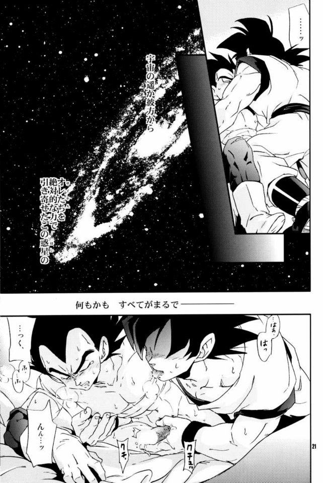 (C75) [Dokugunryu (Norazi, Komakawa Rimi)] Kemono-tachi wa Furusato o Mezasu (Dragon Ball Z) - Page 19