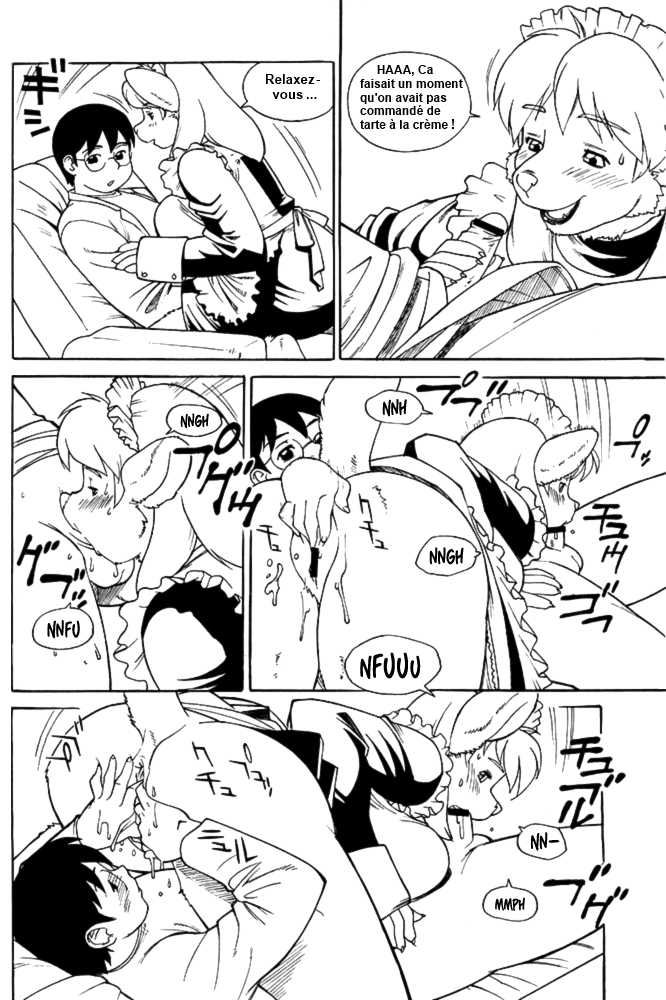 (C71) [TEAM SHUFFLE (Trump)] Haru-chan's CREAMPIE (Kemono no Sho Juusan) [French] [MJV2] - Page 5