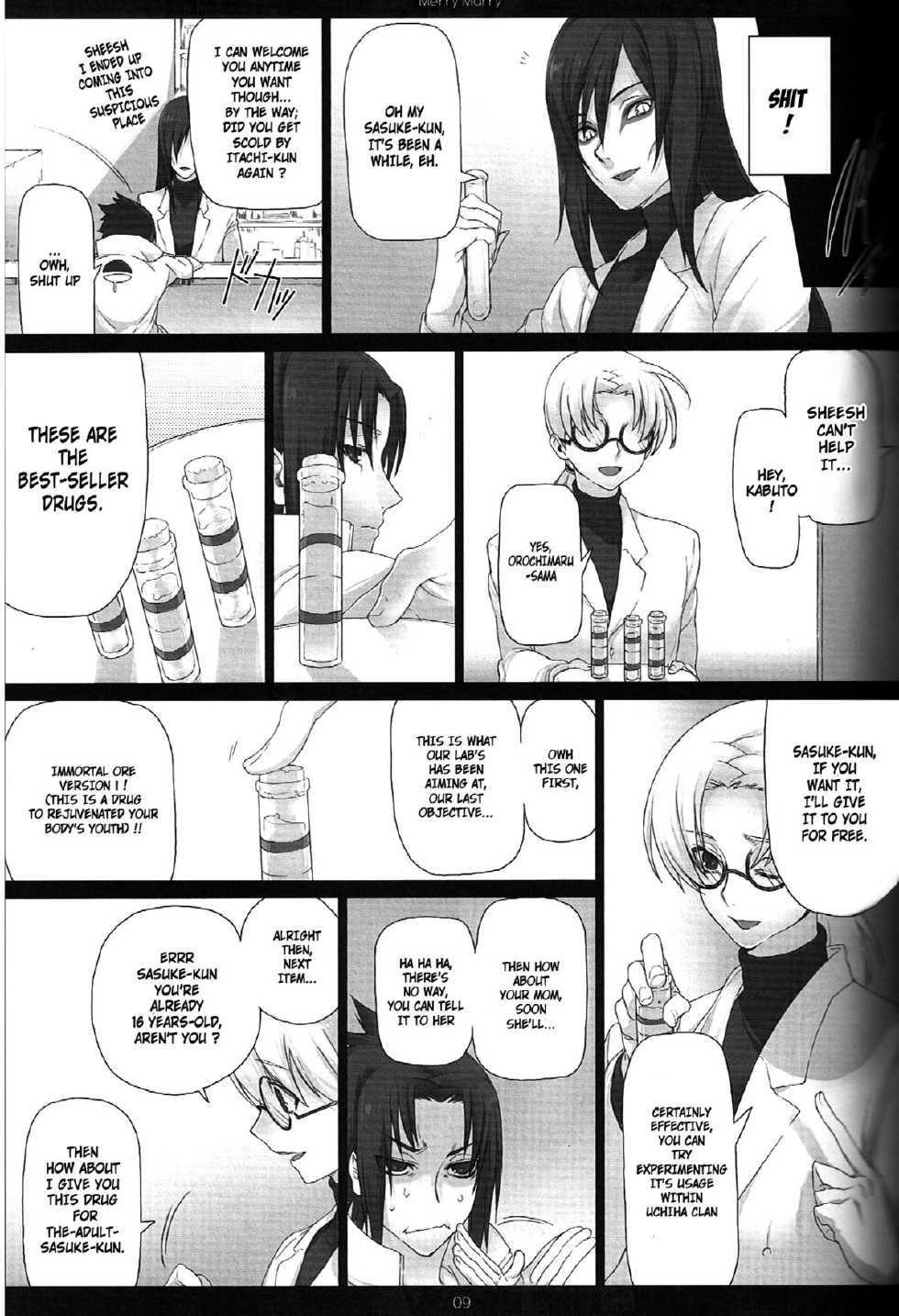 (SUPER20) [Arcon (Meiya)] Merry Marry (NARUTO) [English] [Laruffii] - Page 7