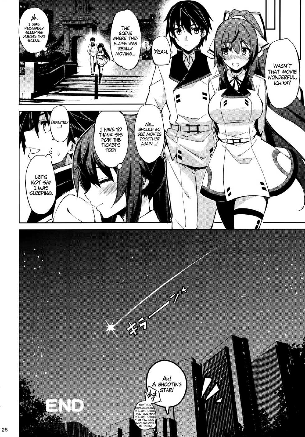 (SC61) [CHIBIKKO KINGDOM (Kekocha)] ONE night SUMMER (Infinite Stratos) [English] =LWB= - Page 25