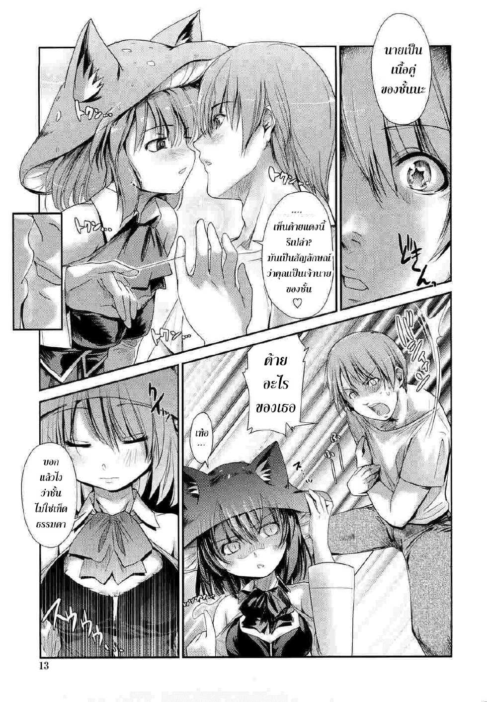[Nixinamo Lens] Nekokino to Ame no Machi - Cat Mushroon Girl And Town of Rain [Thai ภาษาไทย] [Kuroneko] - Page 10