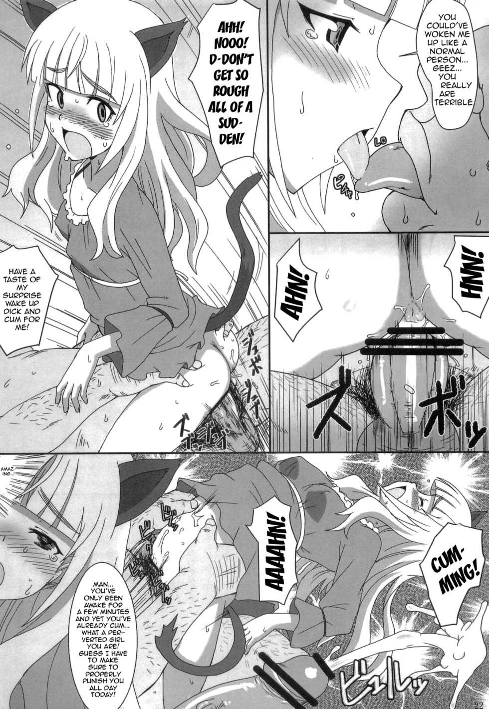 (C84) [Dashigara 100% (Minpei Ichigo)] Peri Inu (Strike Witches) [English] {doujin-moe.us} - Page 21