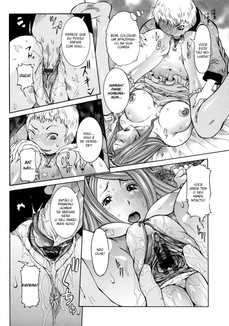 [Nico Pun Nise] Nenchaku Taishitsu - Sticky Constitution [Portuguese-BR] - Page 37