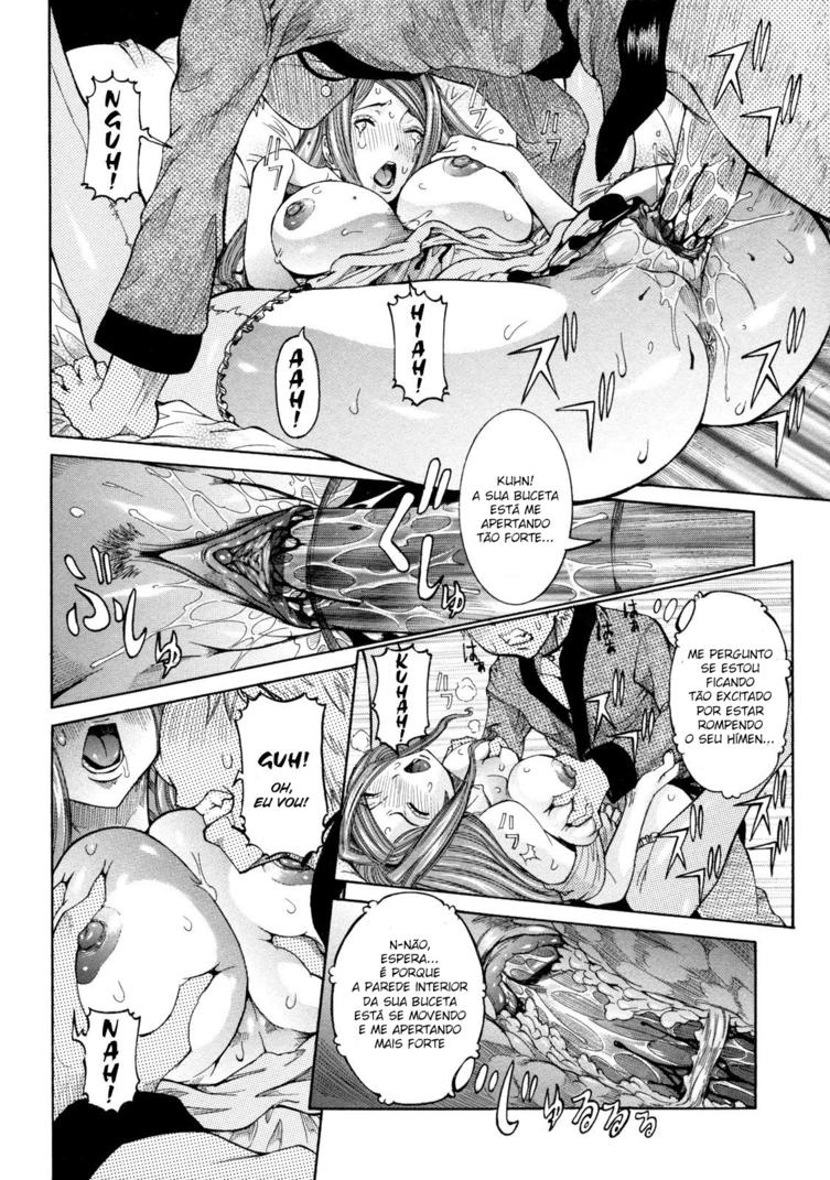 [Nico Pun Nise] Nenchaku Taishitsu - Sticky Constitution [Portuguese-BR] - Page 39