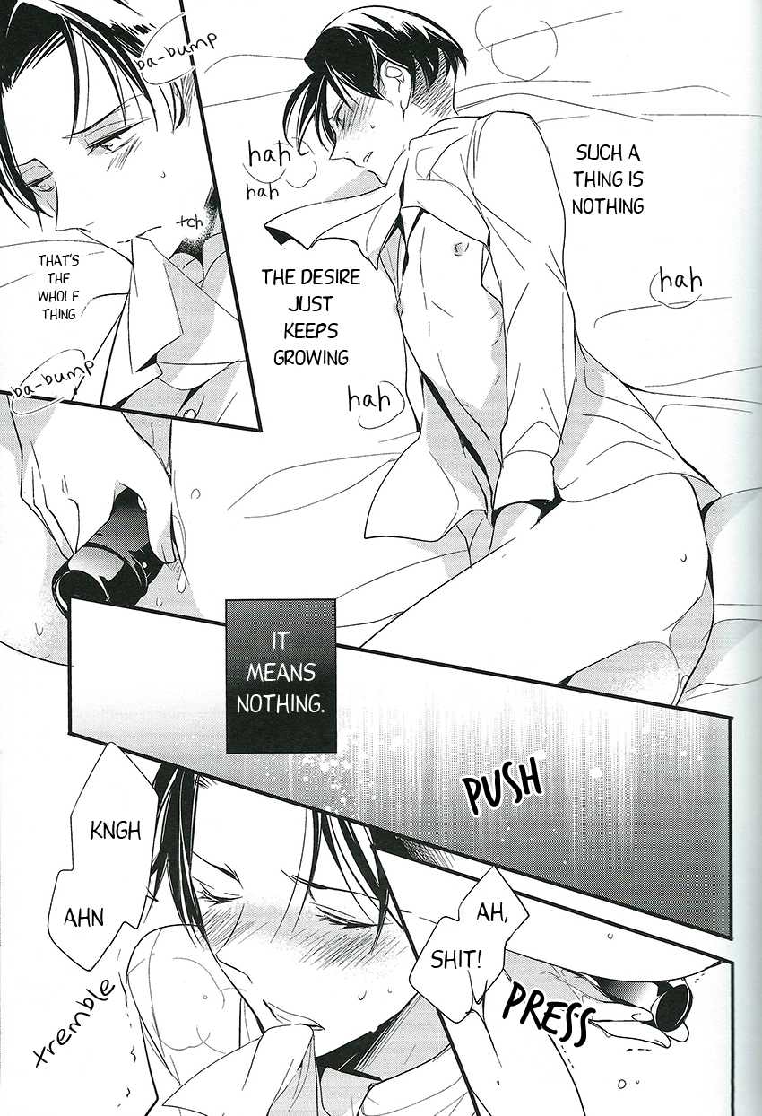 (FALL OF WALL Nagoya) [Arabic Yamato (Asaisai)] Hitori Asobi (Shingeki no Kyojin) [English] - Page 24
