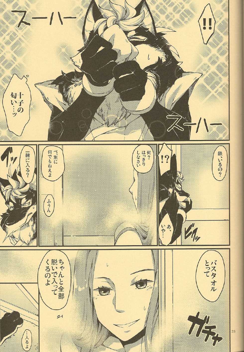 (Kansai Kemoket 2) [Erdelied (Nenemaru, Ri Suou)] Kami GinGinGingitsune (Gingitsune) - Page 25