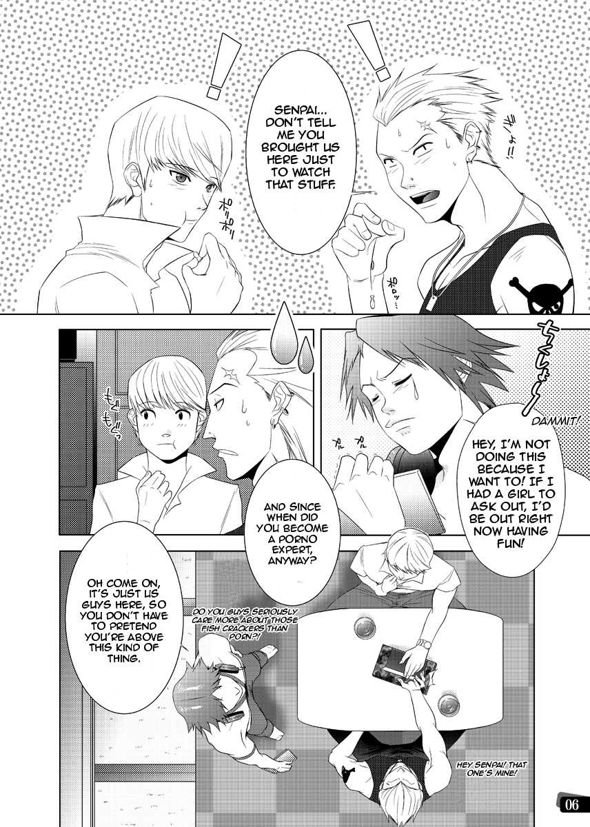 [Kinokotei (Nekotsuki Izumi)] Otoko no Kunshou (Persona 4) [English] - Page 5