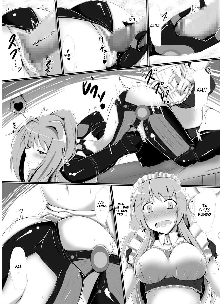 [Nigatsu Umare (Sawaki Koma)] Hard Down VER.G (Hyperdimension Neptunia) [Portuguese-BR] {YukiUzuki} [Digital] - Page 9