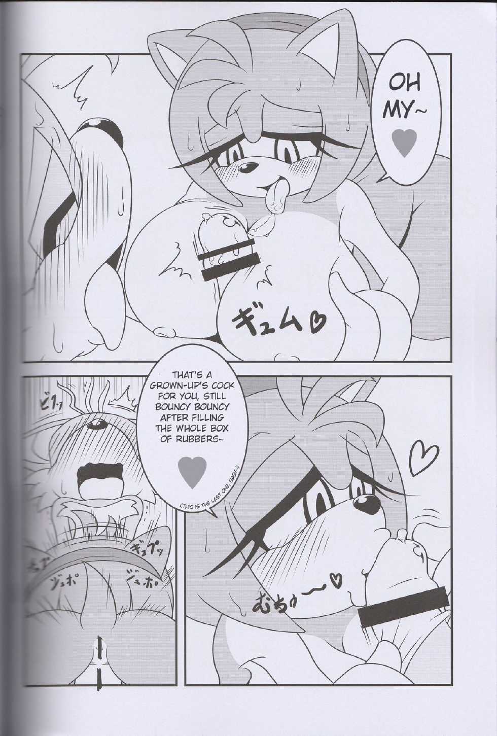 (Kansai! Kemoket 2) [Furry Fandom (Michiyoshi)] Kemono no Kanzume 3 | Furry Jugs 3 (Sonic The Hedgehog) [English] - Page 29