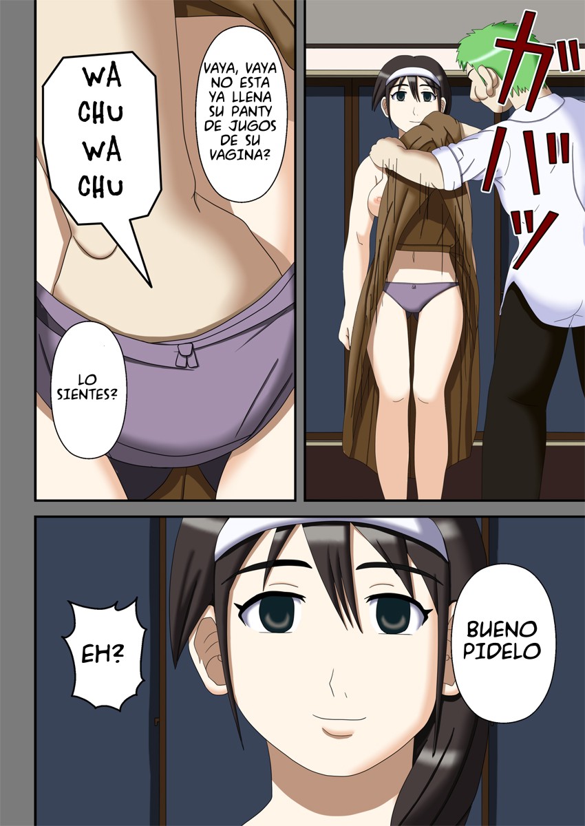 [Robo Ittetsu] Sennou Saimin Club ~Megane-kun no Okaa-san to Onee-chan~ | Club de lavado de cerebro hipnotico La madre y la hermana de megane kun [Spanish] - Page 9