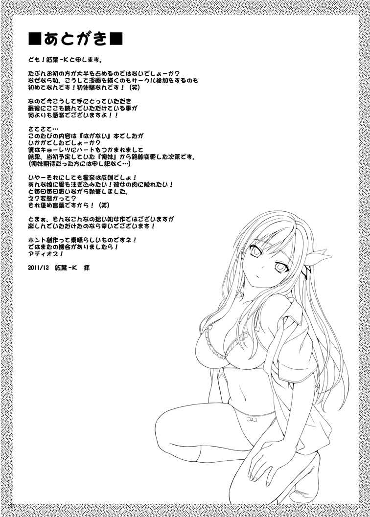 [Scarlet Leaf (Momizi-Kei)] Boku wa Niku ga Setsunai (Boku wa Tomodachi ga Sukunai) [Digital] - Page 20