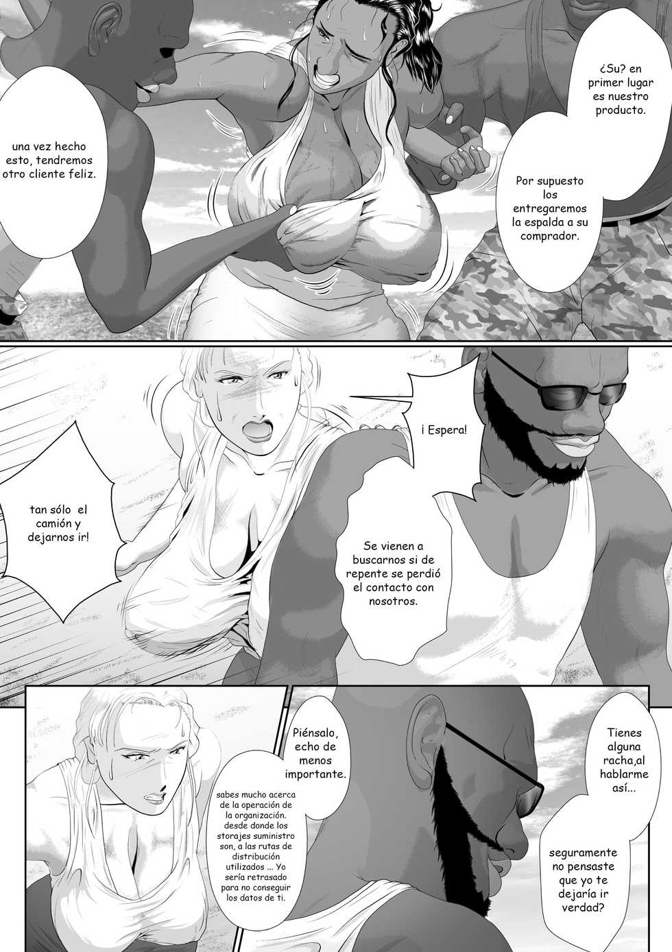 [Nishiro Ui (Shizu Kei)] Bloody Milk Transporter [Spanish] [Night Fansub] - Page 14
