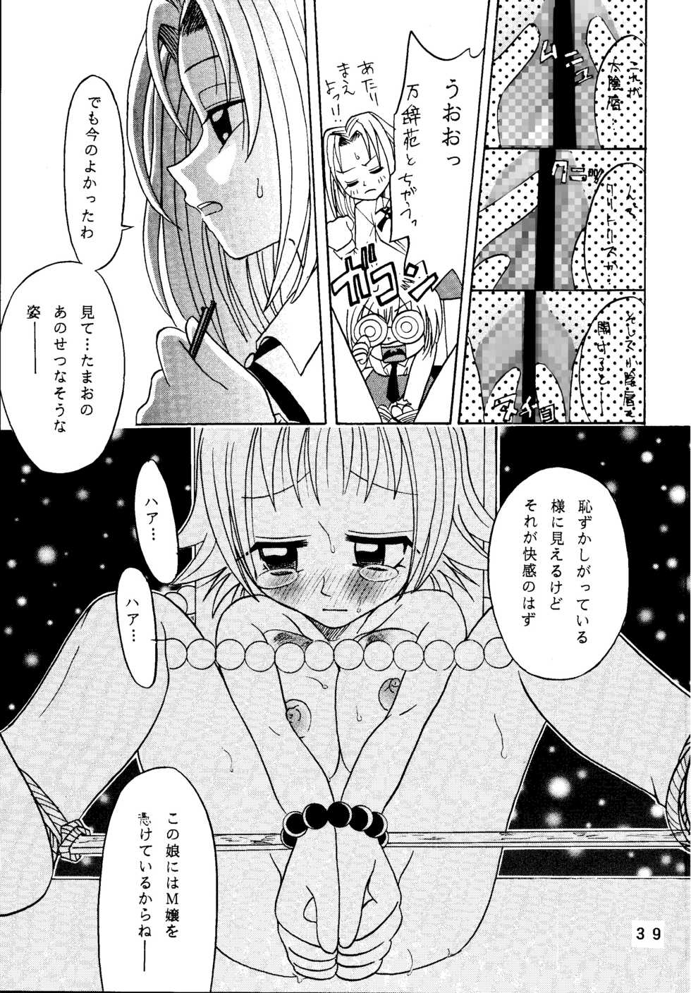 [Studio Tar (Kyouichirou, Shamon)] Latinum Narikin! (Digimon Adventure, Shaman King, One Piece) [Digital] - Page 39