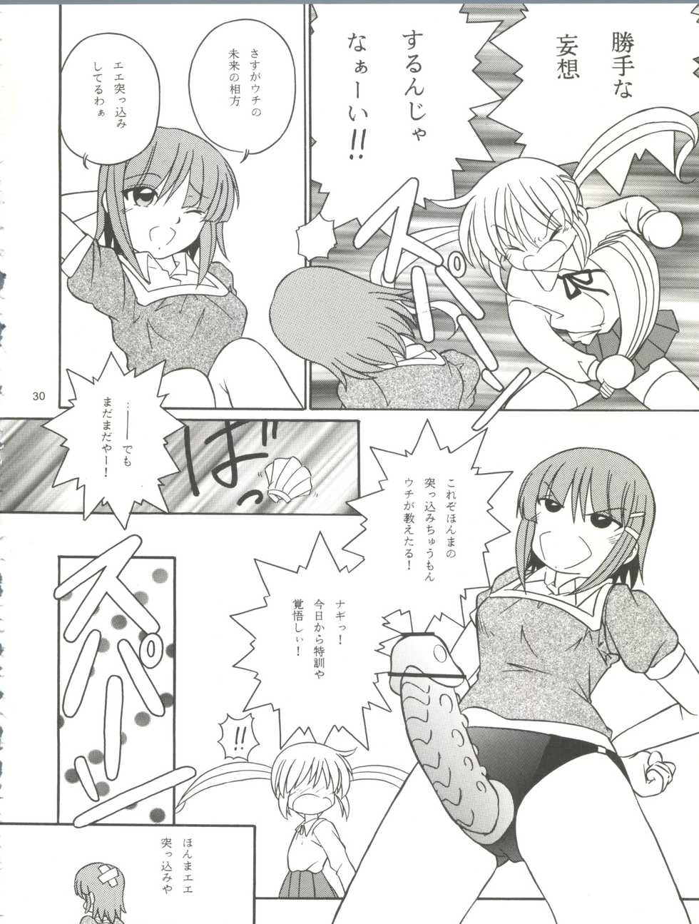 (SC39) [Takitate (Kantarou, Toshiki Yuuji)] NAGI誅! (Hayate, the Combat Butler, Otogi-jushi Akazukin) - Page 29