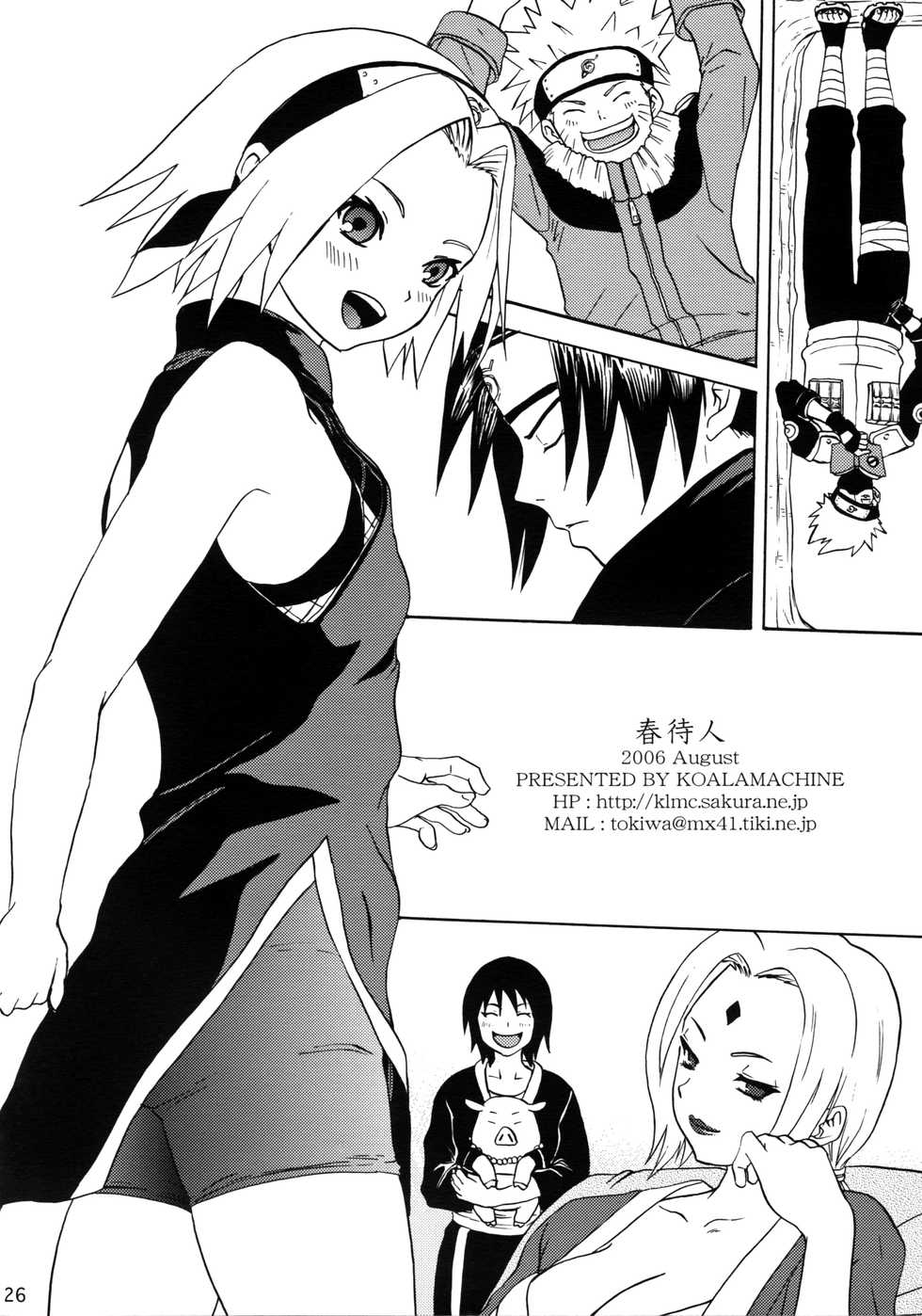 (C70) [Koala Machine (Tokiwa Tamiki)] Haru Machibito | Waiting For Spring (NARUTO) [English] {doujin-moe.us} - Page 24