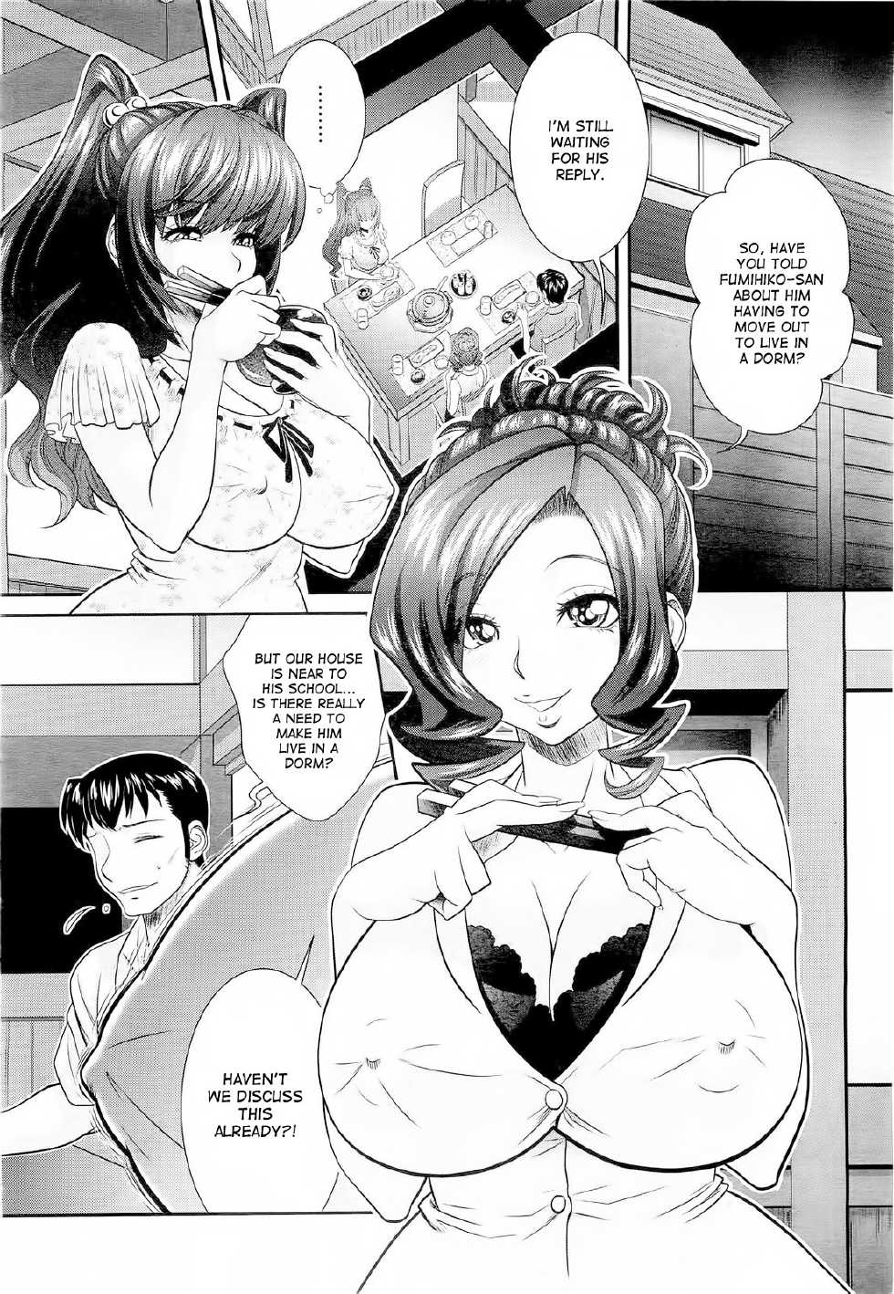 [Oshii Rei] Ana Kazoku | Hole Family [English] [desudesu] [Decensored] - Page 2