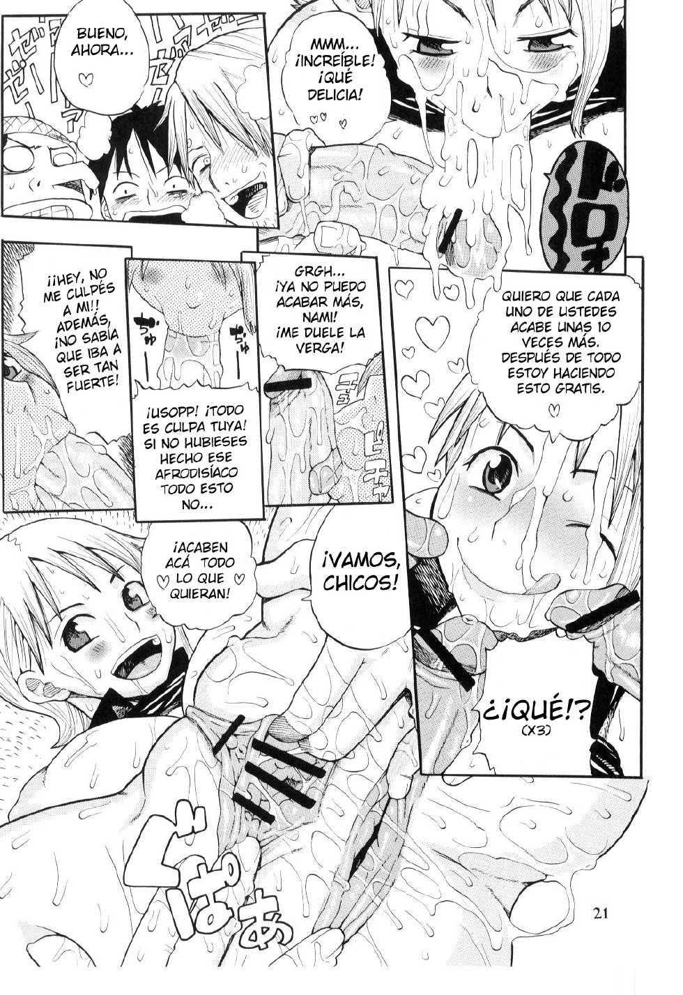 (C67) [ACID-HEAD (Misutake, Murata.)] Nami no Koukai Nisshi Special 2 (One Piece) [Spanish] {El nido del Cóndor} - Page 22