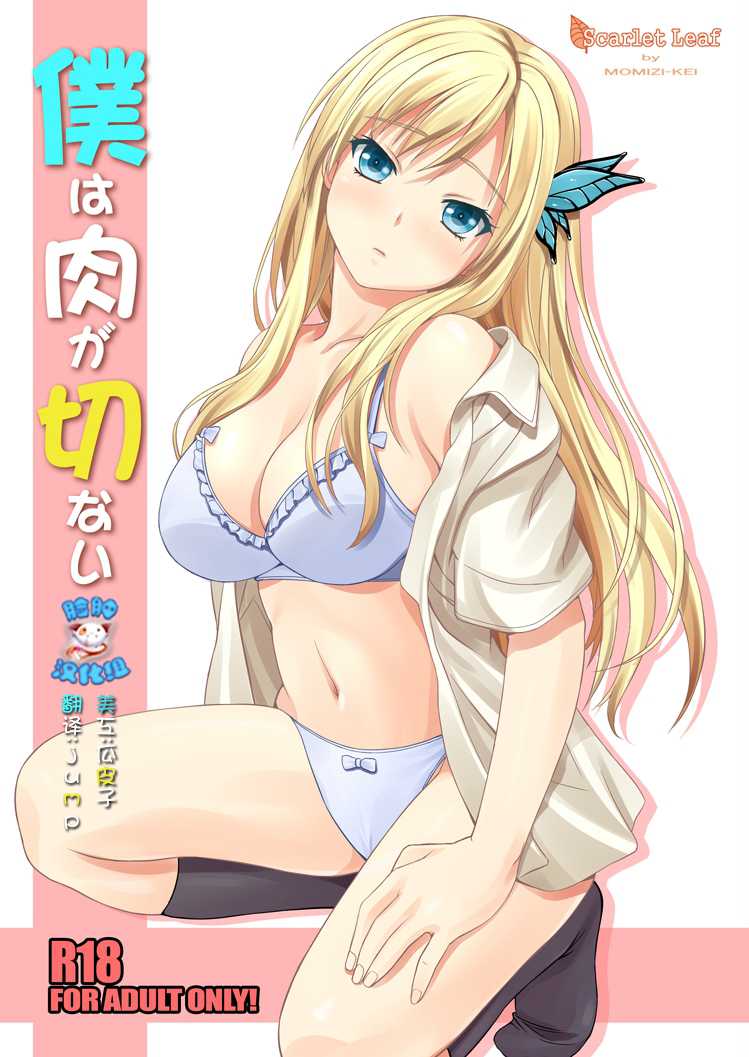 [Scarlet Leaf (Momizi-Kei)] Boku wa Niku ga Setsunai (Boku wa Tomodachi ga Sukunai) [Chinese] [脸肿汉化组] [Digital] - Page 1