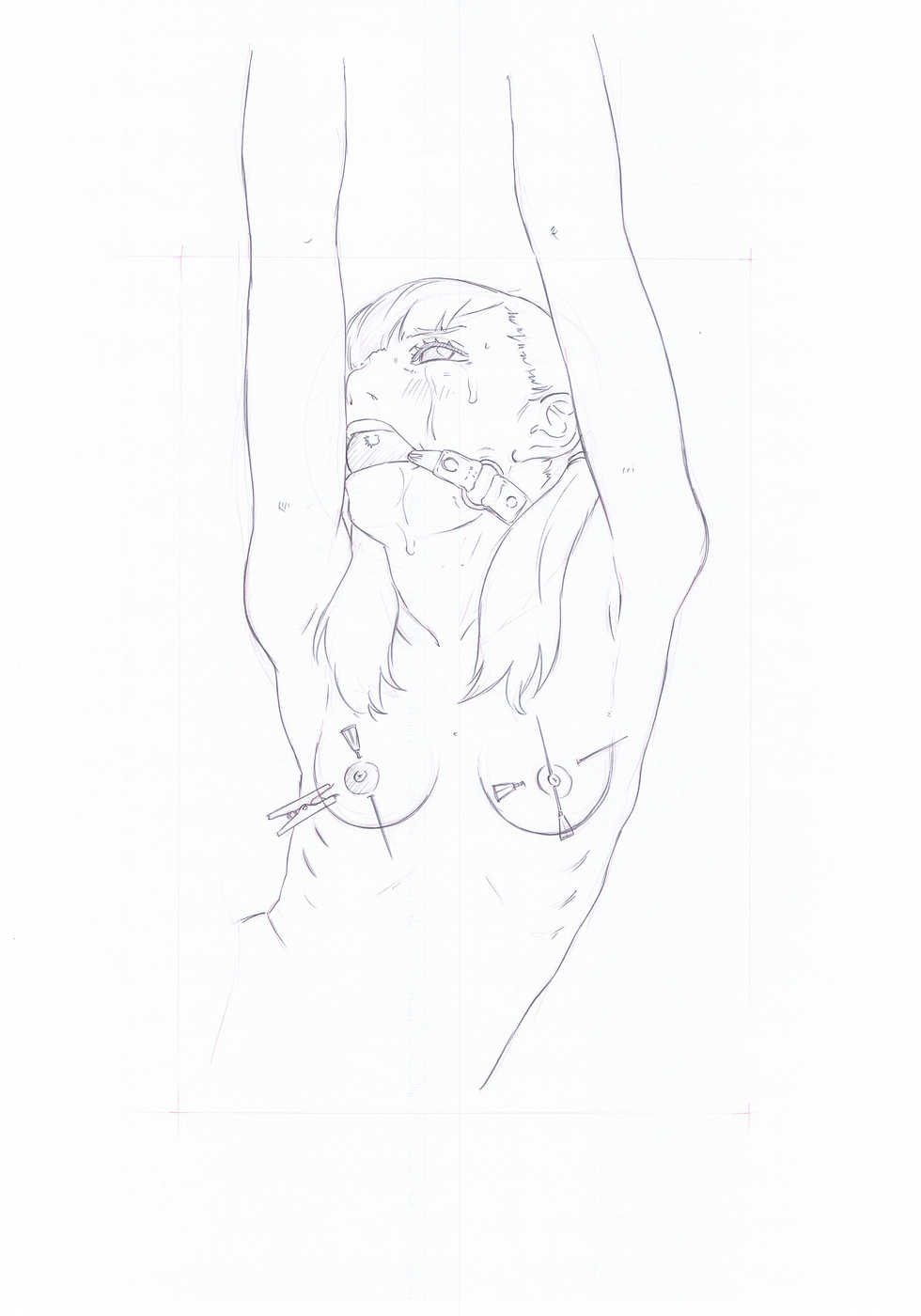 [Momonga Club (Hayashibara Hikari)] Rakugaki-s 19 ~ 21CD-Ban Enpitsu Rough Gashū (19-A) - Page 6