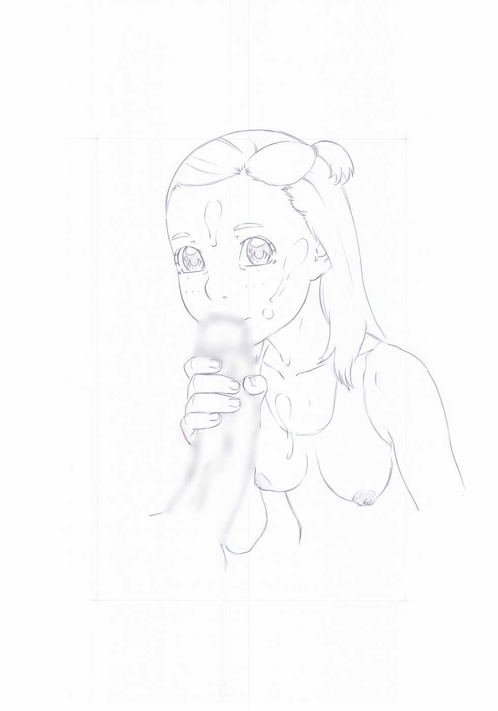 [Momonga Club (Hayashibara Hikari)] Rakugaki-s 19 ~ 21CD-Ban Enpitsu Rough Gashū (19-A) - Page 10