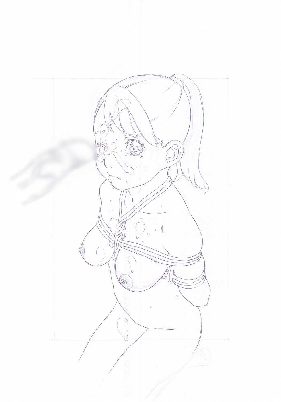 [Momonga Club (Hayashibara Hikari)] Rakugaki-s 19 ~ 21CD-Ban Enpitsu Rough Gashū (19-A) - Page 16