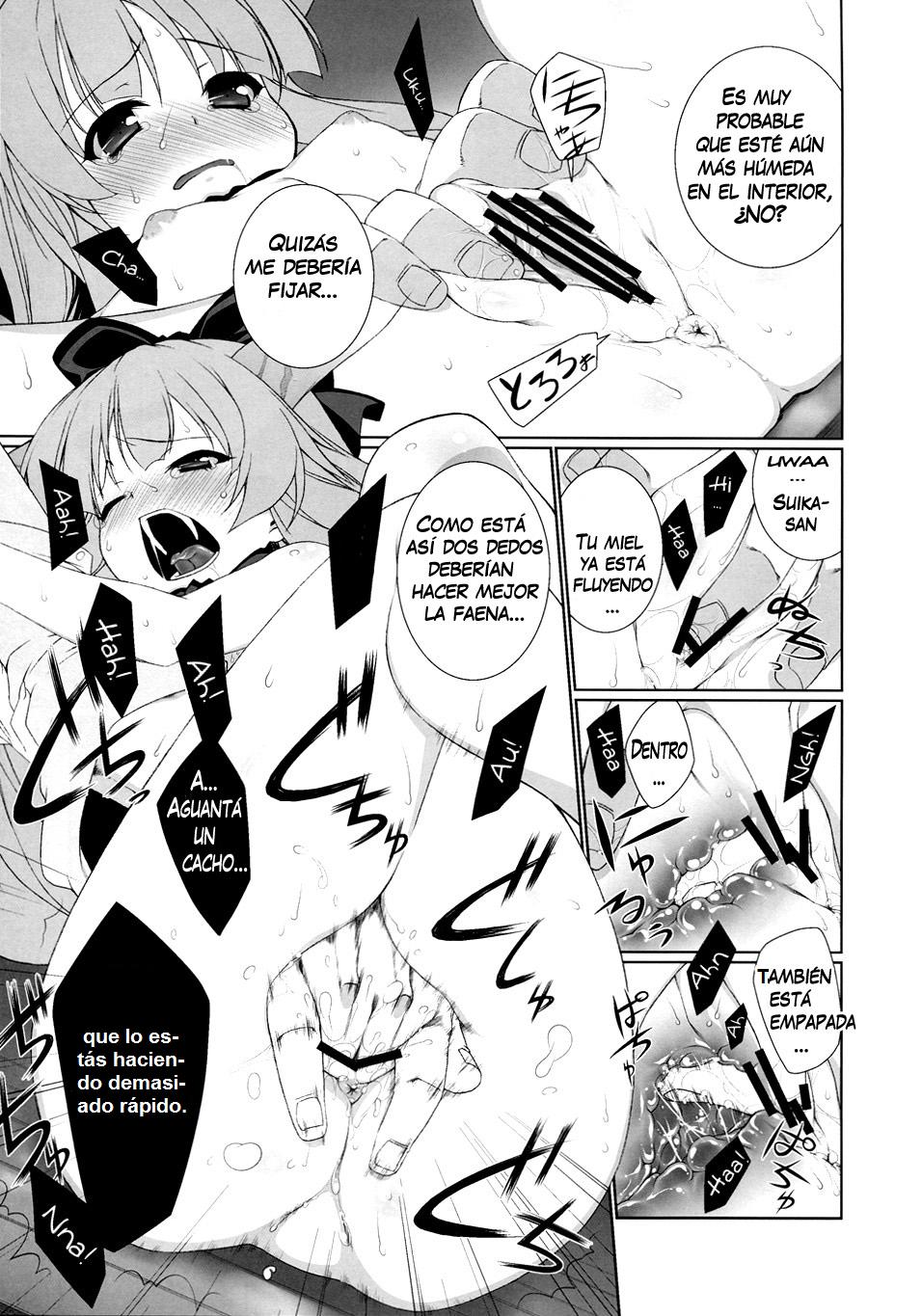 (C79) [TUKIBUTO (Hyouju Issei)] HI-Otogi Douji | Acompañando a una nena (Touhou Project) [Spanish] - Page 10