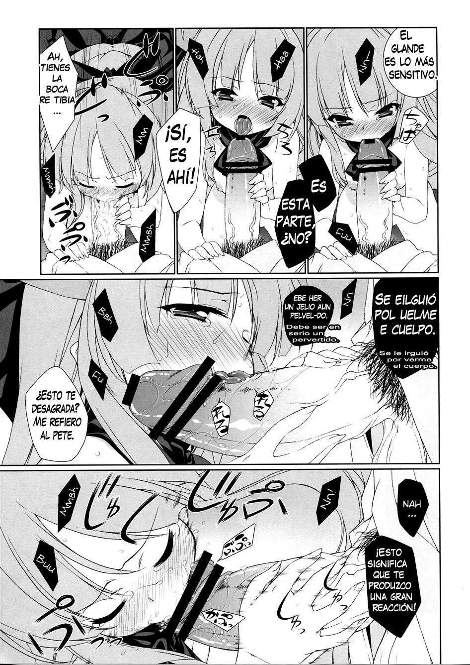 (C79) [TUKIBUTO (Hyouju Issei)] HI-Otogi Douji | Acompañando a una nena (Touhou Project) [Spanish] - Page 12