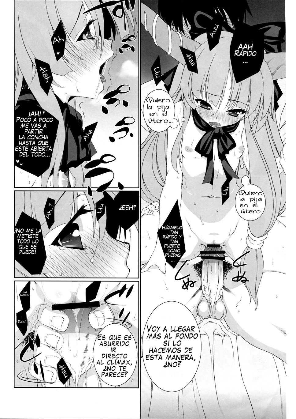 (C79) [TUKIBUTO (Hyouju Issei)] HI-Otogi Douji | Acompañando a una nena (Touhou Project) [Spanish] - Page 19
