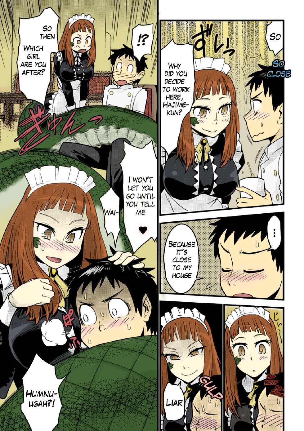[Kuroshiki] Mon Cafe yori Ai o Komete | With Love, the Monster Cafe (Bessatsu Comic Unreal Monster Musume Paradise Vol. 4) [English] [The Lusty Lady Project] [Colorized] [Decensored] [Digital] - Page 5