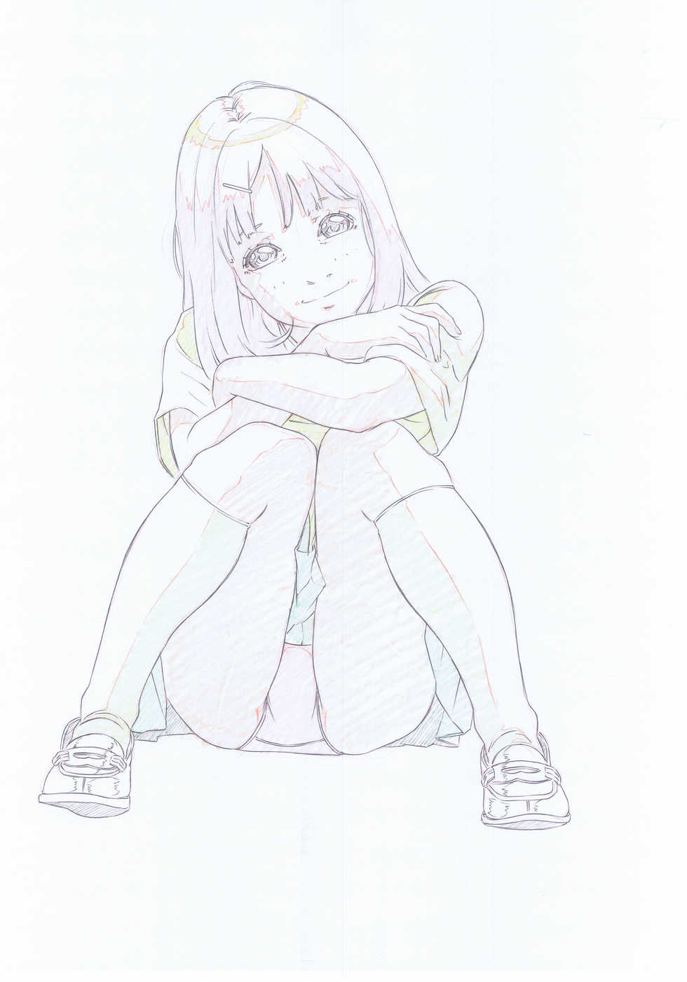 [Momonga Club (Hayashibara Hikari)] Rakugaki-s 19 ~ 21CD-Ban Enpitsu Rough Gashū (Rakugaki-s #20) - Page 3