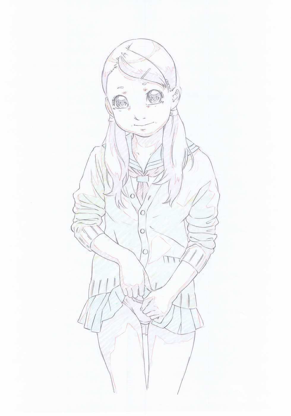 [Momonga Club (Hayashibara Hikari)] Rakugaki-s 19 ~ 21CD-Ban Enpitsu Rough Gashū (Rakugaki-s #20) - Page 4