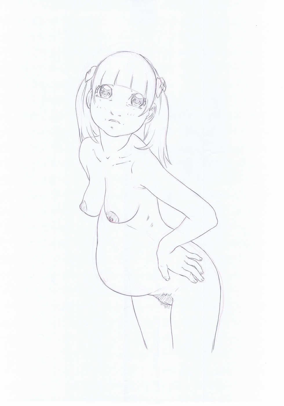 [Momonga Club (Hayashibara Hikari)] Rakugaki-s 19 ~ 21CD-Ban Enpitsu Rough Gashū (Rakugaki-s #20) - Page 23