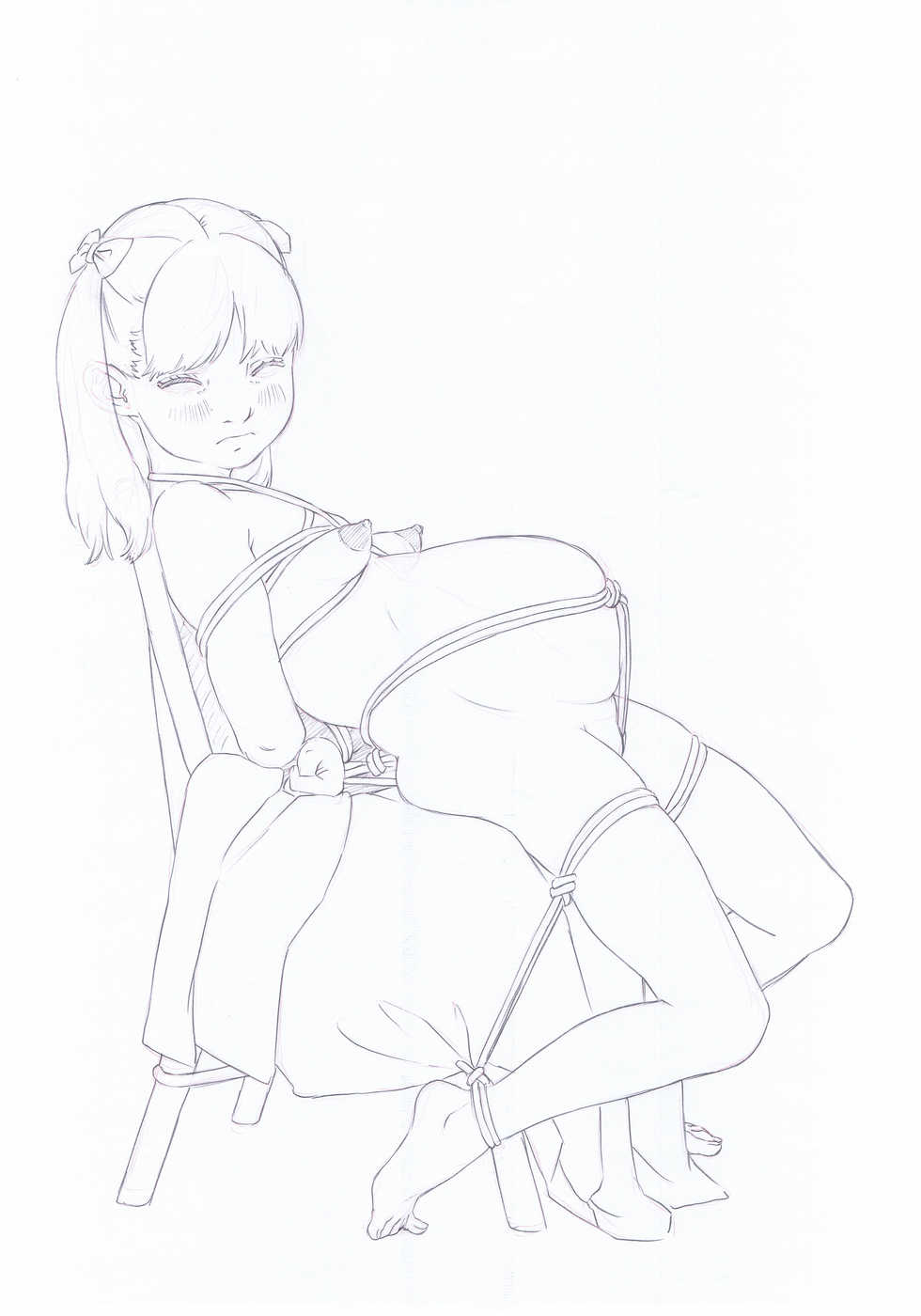 [Momonga Club (Hayashibara Hikari)] Rakugaki-s 19 ~ 21CD-Ban Enpitsu Rough Gashū (Rakugaki-s #20) - Page 27