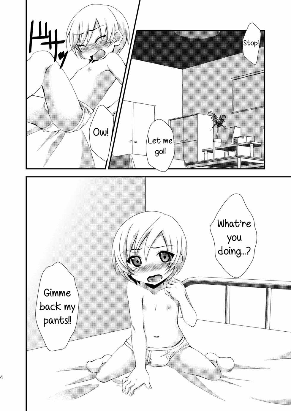 [choco-BANANA. (Nanaki Nana)] Chicchai Mera ga Namaiki Kawaii node Jitaku ni Mochi kaette Onaho ni Shitemita | Little Mera is so cheeky and cute that I brought him with me home and made him my fleshlight (Strange Plus) [English] =SW= [Digital] - Page 3