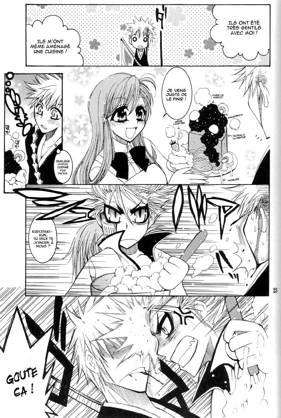 (C71) [SUBSONIC FACTOR (Tajima Ria)] Twentyfour...Seven (Bleach) [French] - Page 22