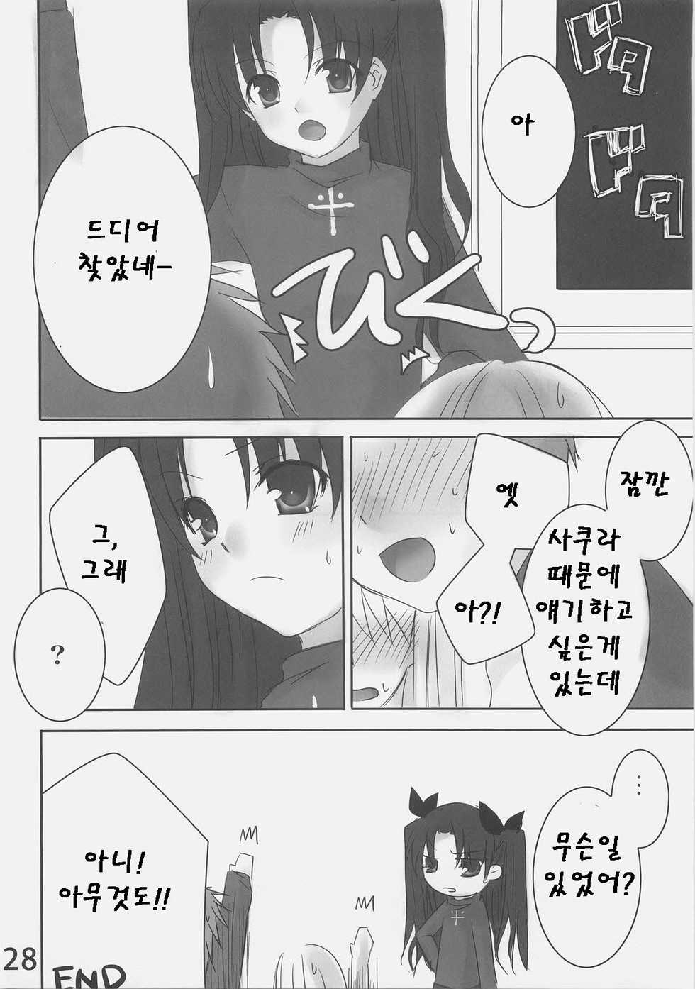 (C70) [etcycle (Hazuki)] Shiroi Koibito (Fate/stay night) [Korean] [team pureAbyss] - Page 27