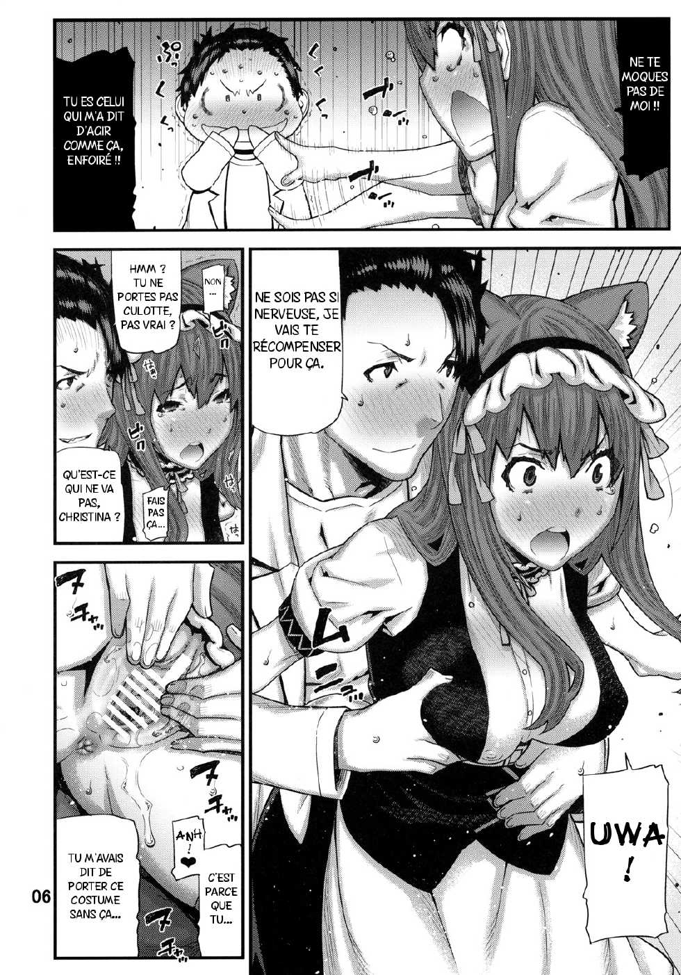 (C79) [BLACK FLY (Ikegami Tatsuya)] Sonna no Zurui (Steins;Gate) [French] {Ichigo666} - Page 6
