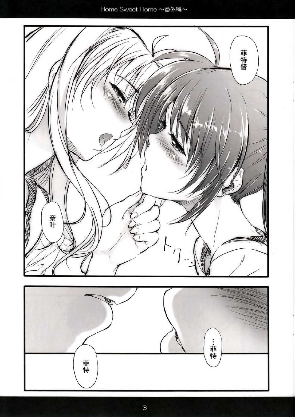 (C84) [IV VA SHIN (Mikuni Mizuki)] Home Sweet Home ～ Bangai hen ～ (Mahou Shoujo Lyrical Nanoha) [Chinese] [无毒汉化组] - Page 4