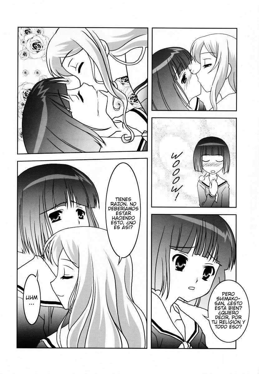 [Umenomi Gahou (FARGE, Umekiti)] Sakurairo no Shita de Kuchizuke o | A kiss under cherry blossom color (Maria-sama ga Miteru) [Spanish] [Javiert239] - Page 12