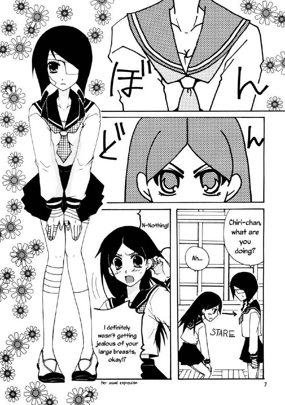 (SC38) [AOIKITOIKI. (Imai Riho)] Honey Trap (Sayonara Zetsubou Sensei) [English] [Yuri-ism] - Page 6