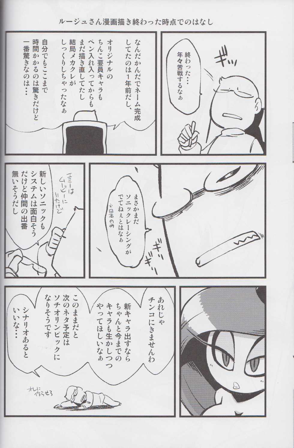 (C85) [Tengai Aku Juumonji (Various)] Ore no Fuyu 2013 (Sonic The Hedgehog) - Page 29
